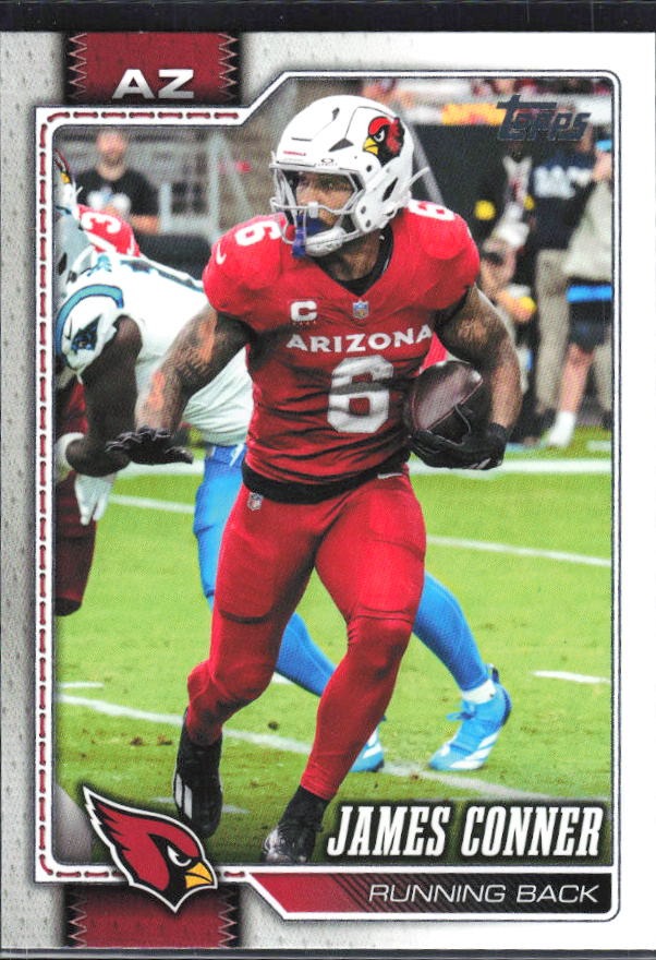 2026 Topps Flagship Football James Conner #3 – framsida