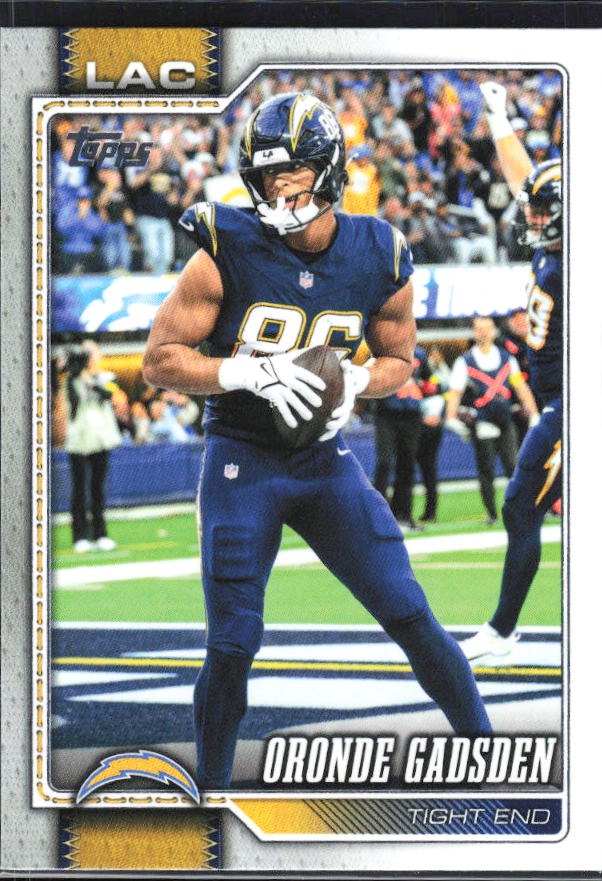 2026 Topps Flagship Football Oronde Gadsden #109 – framsida