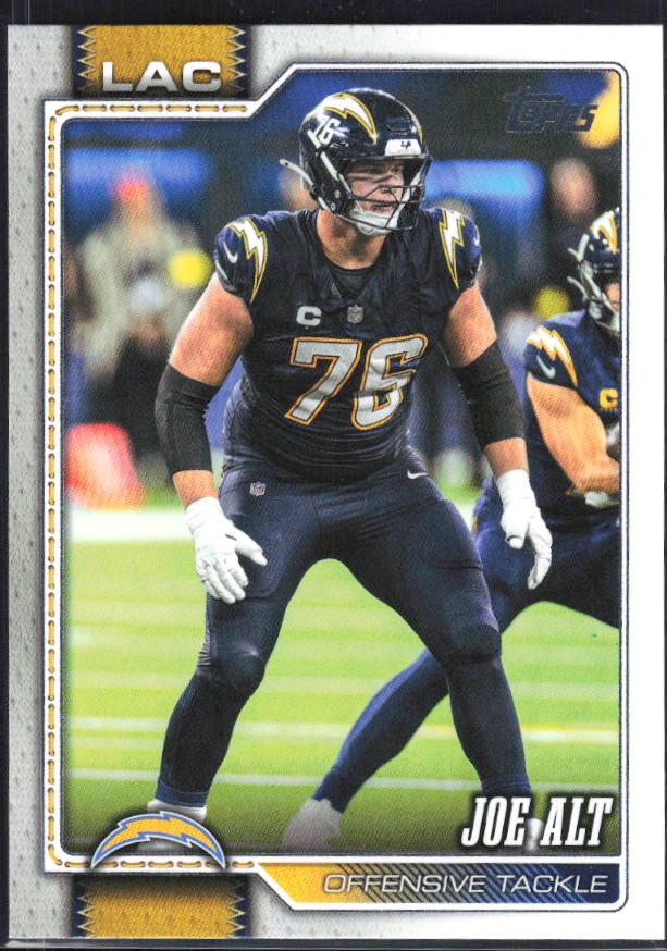 2026 Topps Flagship Football Joe Alt #105 – framsida