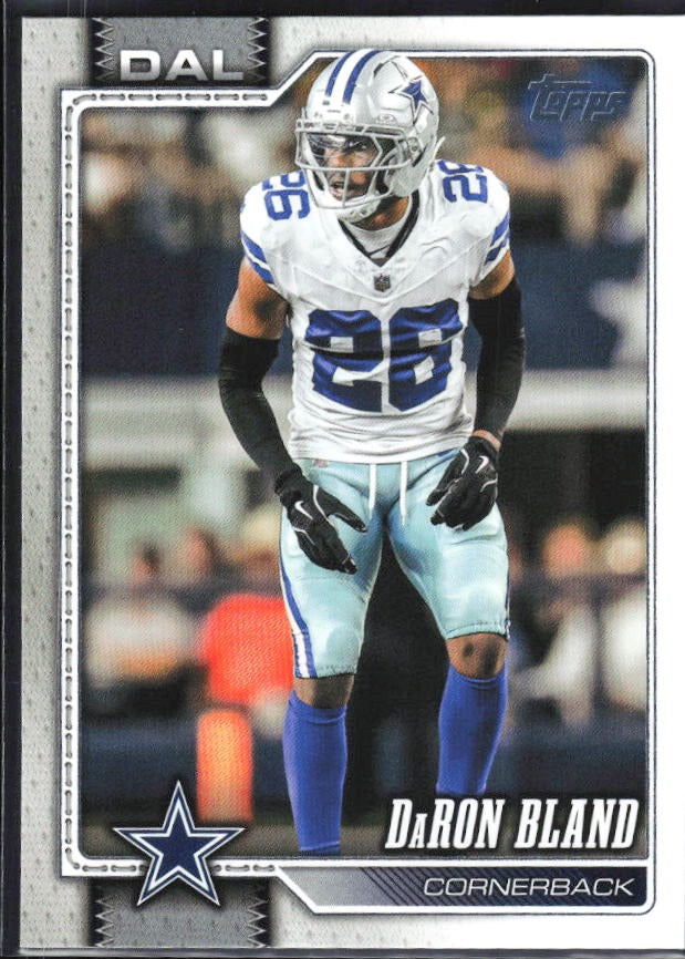 2026 Topps Flagship Football DaRon Bland #218 – framsida