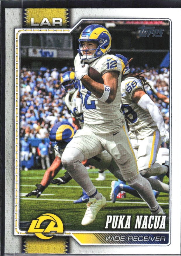 2026 Topps Flagship Football Puka Nacua #113 – framsida