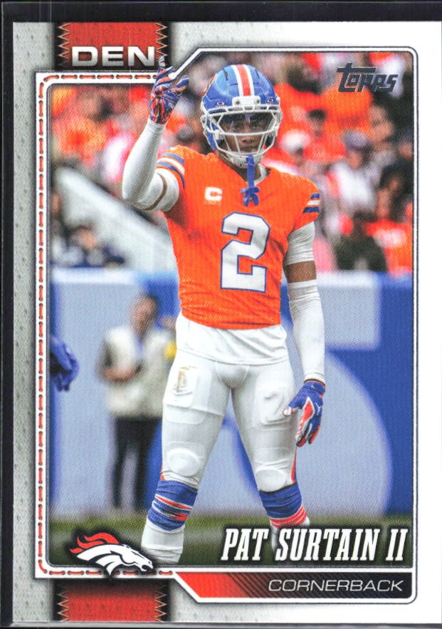 2026 Topps Flagship Football Pat Surtain II #60 – framsida
