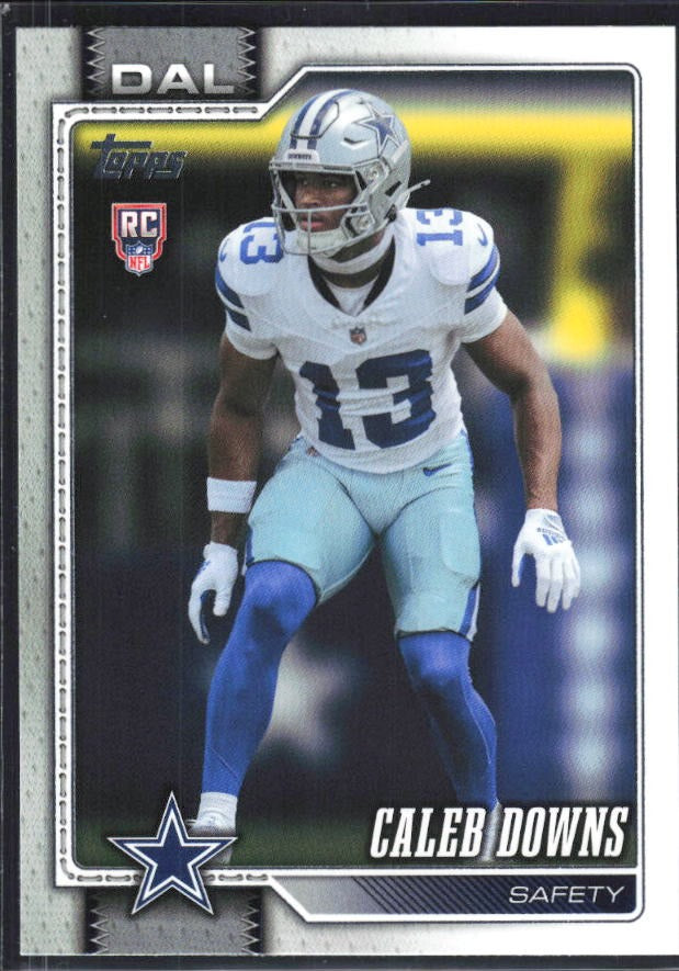 2026 Topps Flagship Football Caleb Downs RC #363 – framsida