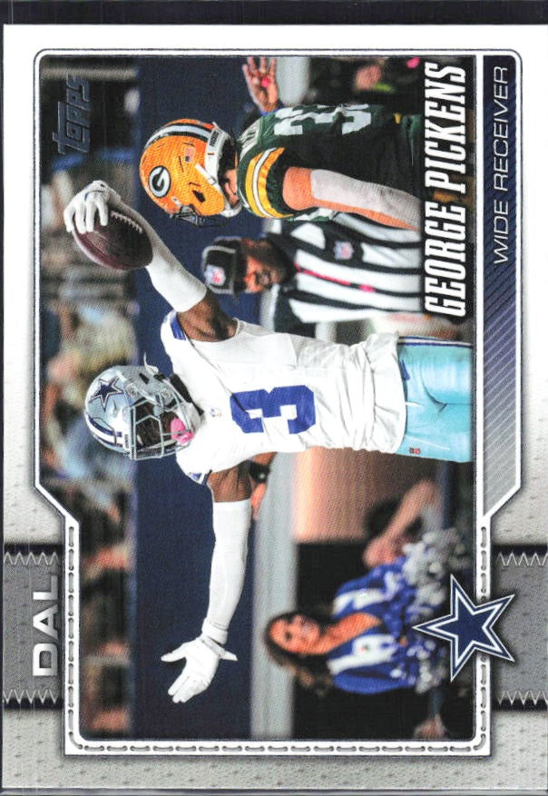 2026 Topps Flagship Football George Pickens #57 – framsida