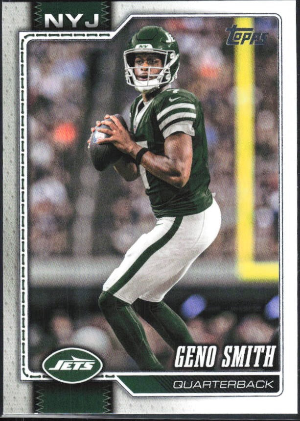 2026 Topps Flagship Football Geno Smith #121 – framsida