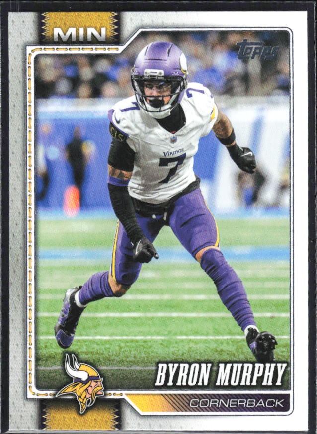 2026 Topps Flagship Football Byron Murphy #133 – framsida