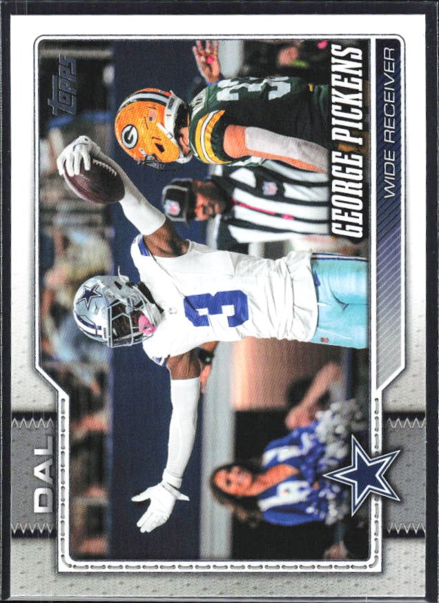 2026 Topps Flagship Football George Pickens #57 – framsida