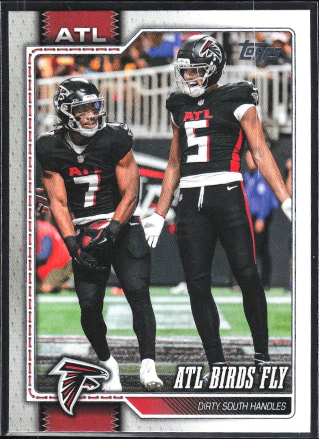 2026 Topps Flagship Football ATL Birds Fly #298 – framsida