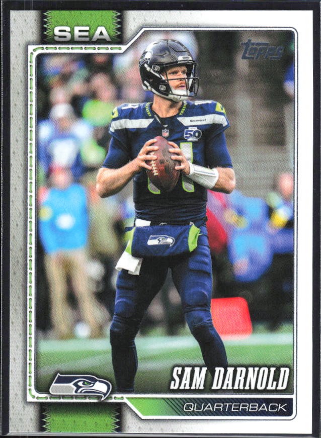 2026 Topps Flagship Football Sam Darnold #177 – framsida