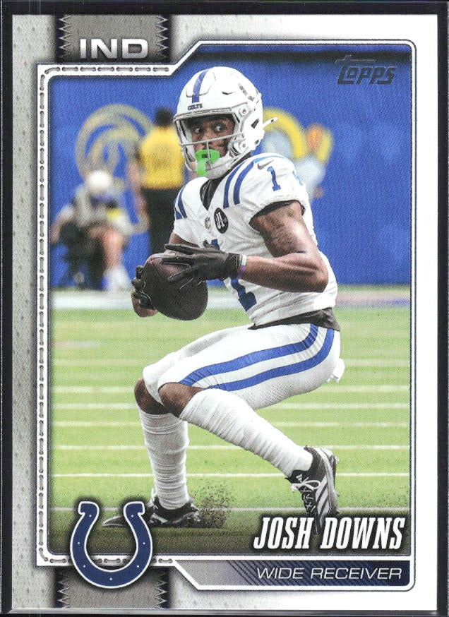 2026 Topps Flagship Football Josh Downs #88 – framsida