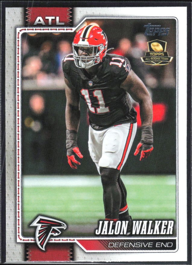 2026 Topps Flagship Football Jalon Walker #7 – framsida