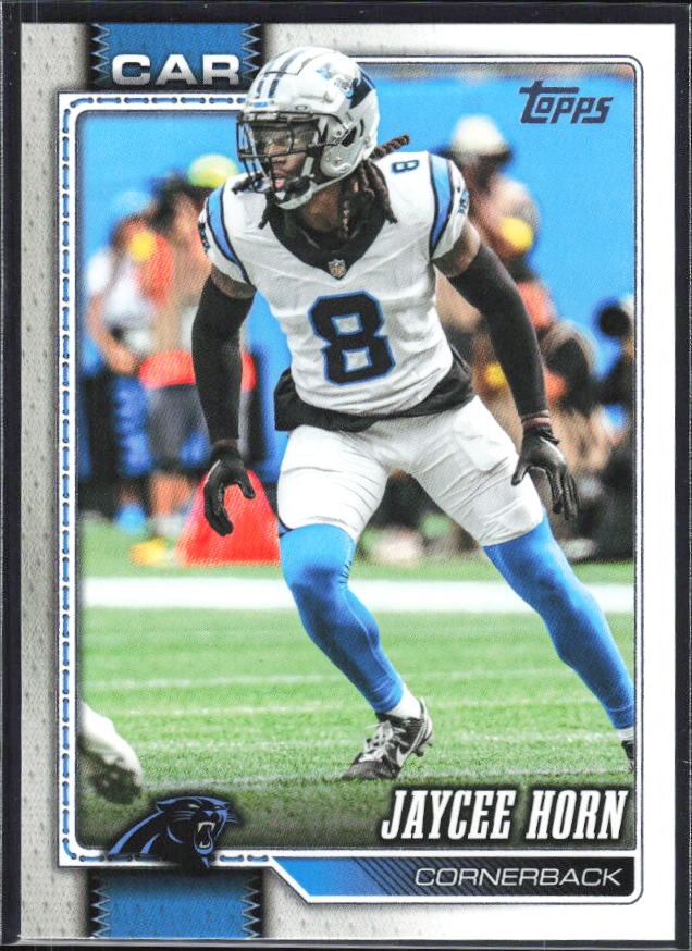 2026 Topps Flagship Football Jaycee Horn #211 – framsida