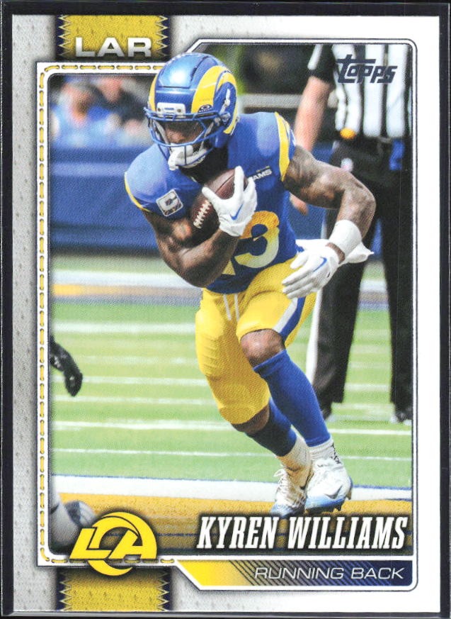 2026 Topps Flagship Football Kyren Williams #114 – framsida