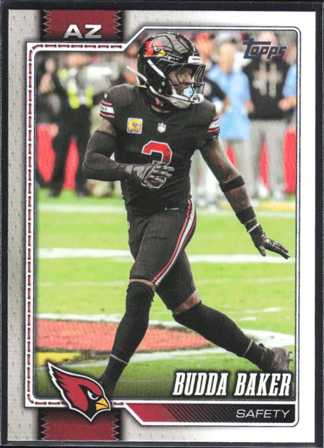 2026 Topps Flagship Football Budda Baker #201 – framsida