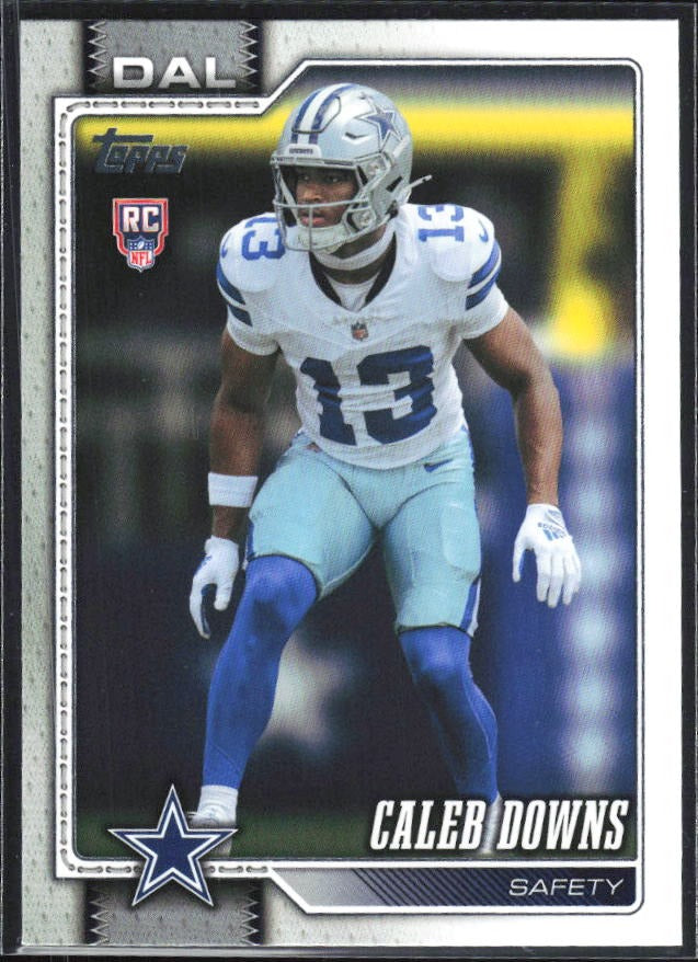 2026 Topps Flagship Football Caleb Downs RC #363 – framsida