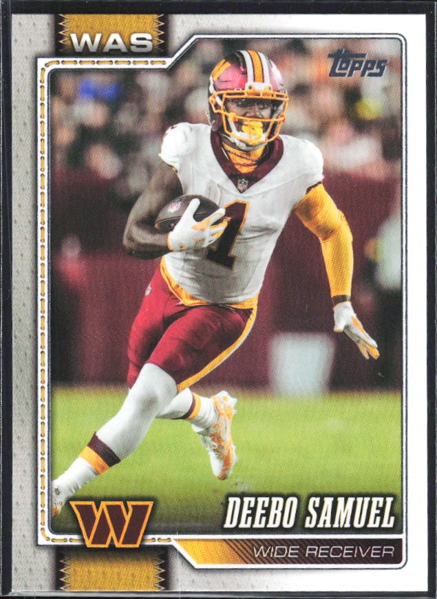 2026 Topps Flagship Football Deebo Samuel #199 – framsida