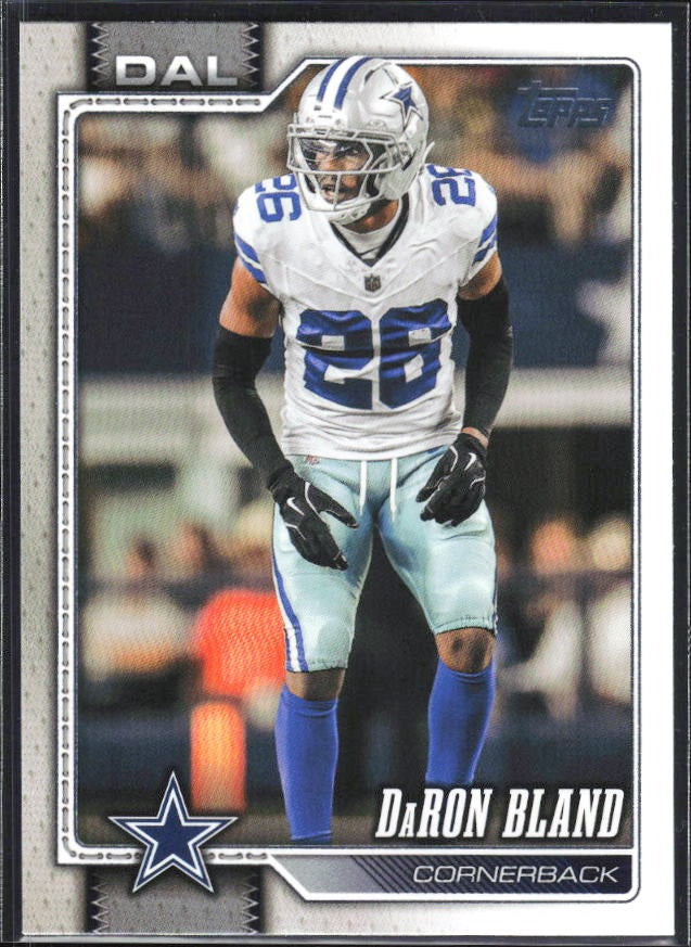 2026 Topps Flagship Football DaRon Bland #218 – framsida