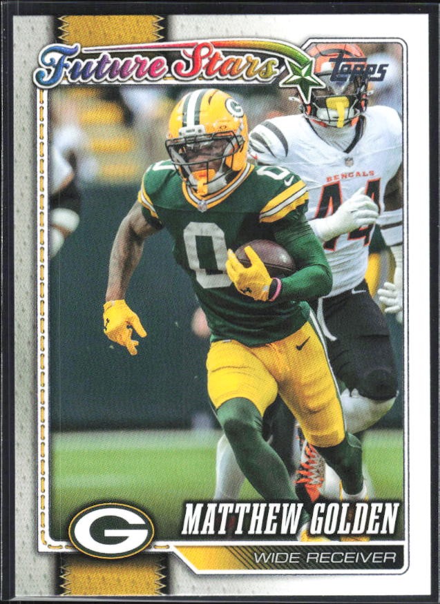 2026 Topps Flagship Football Matthew Golden Future Stars #263 – framsida