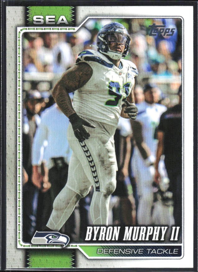 2026 Topps Flagship Football Byron Murphy II #129 – framsida