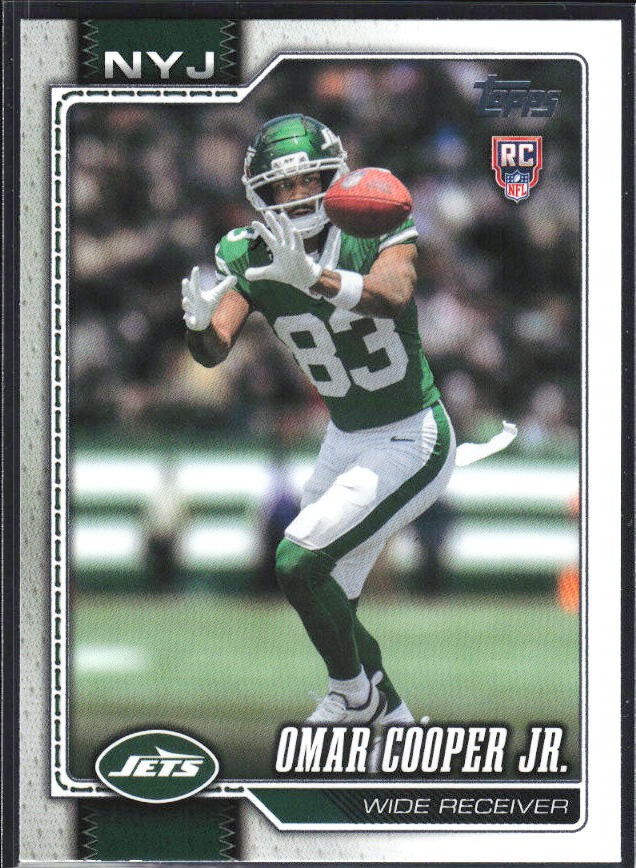 2026 Topps Flagship Football Omar Cooper Jr. RC #321 – framsida