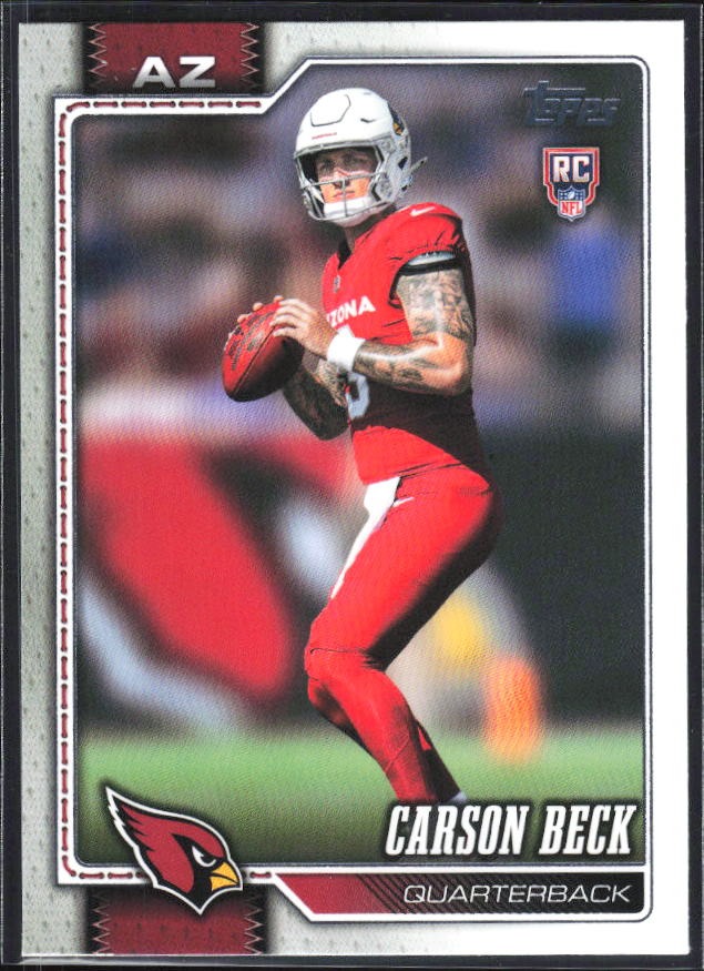 2026 Topps Flagship Football Carson Beck RC #305 – framsida