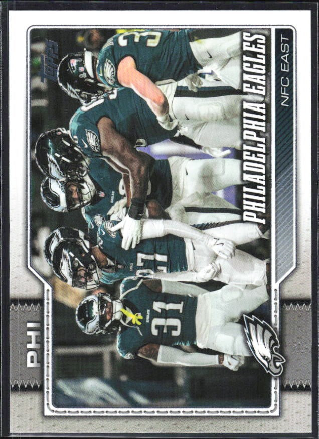 2026 Topps Flagship Football Philadelphia Eagles #276 – framsida