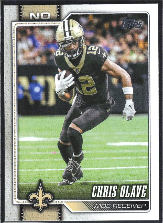 2026 Topps Flagship Football Chris Olave #147 – framsida