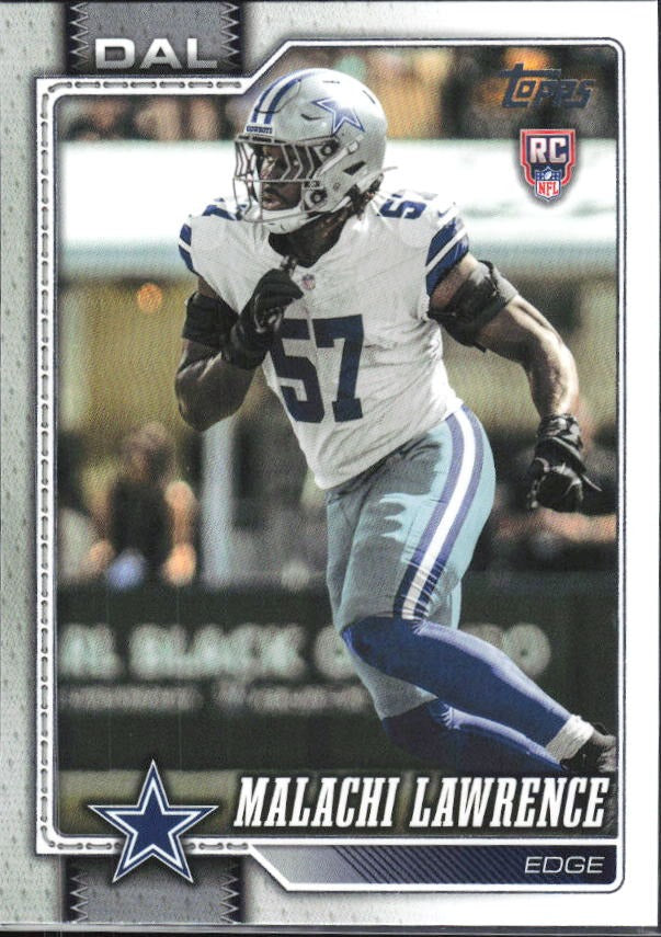 2026 Topps Flagship Football Malachi Lawrence RC #352 – framsida
