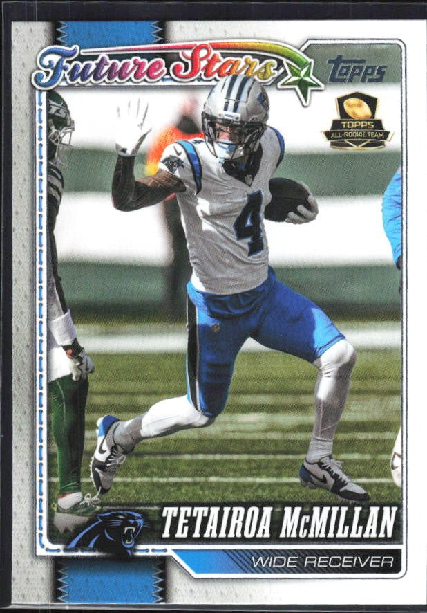 2026 Topps Flagship Football Tetairoa McMillan Future Stars #269 – framsida