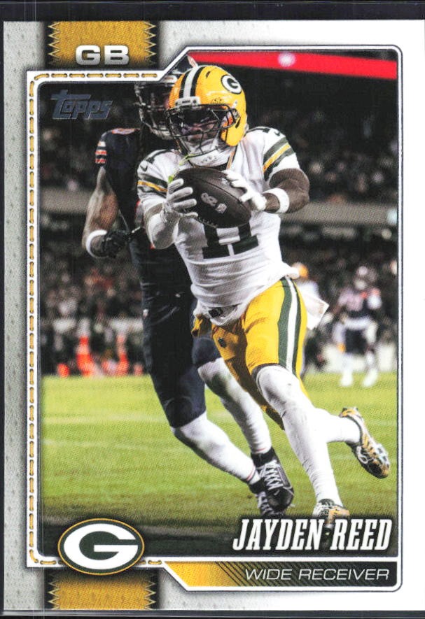 2026 Topps Flagship Football Jayden Reed #71 – framsida