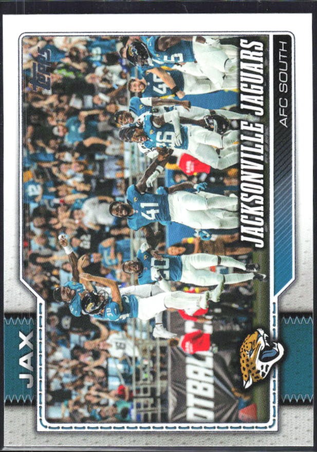 2026 Topps Flagship Football Jacksonville Jaguars #274 – framsida