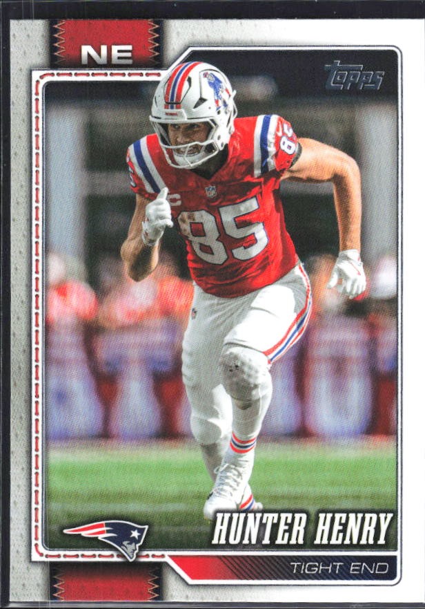 2026 Topps Flagship Football Hunter Henry #138 – framsida