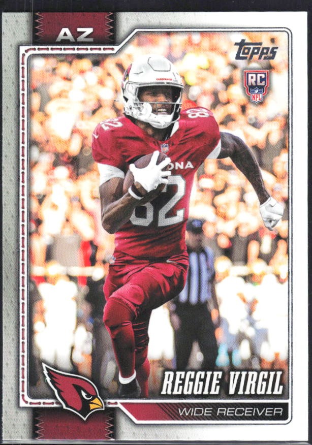 2026 Topps Flagship Football Reggie Virgil RC #383 – framsida