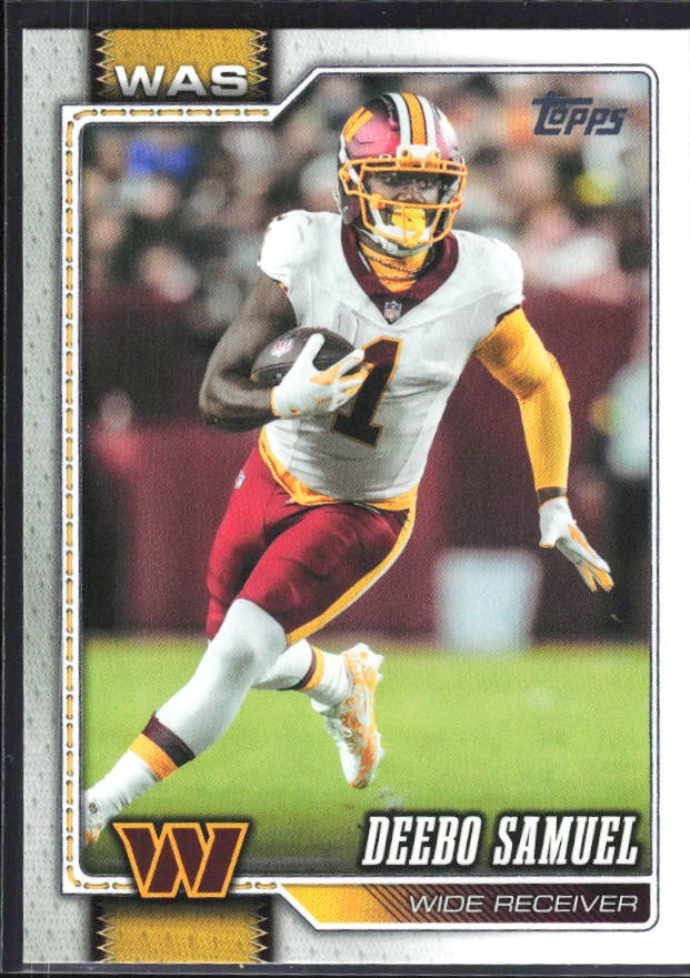 2026 Topps Flagship Football Deebo Samuel #199 – framsida