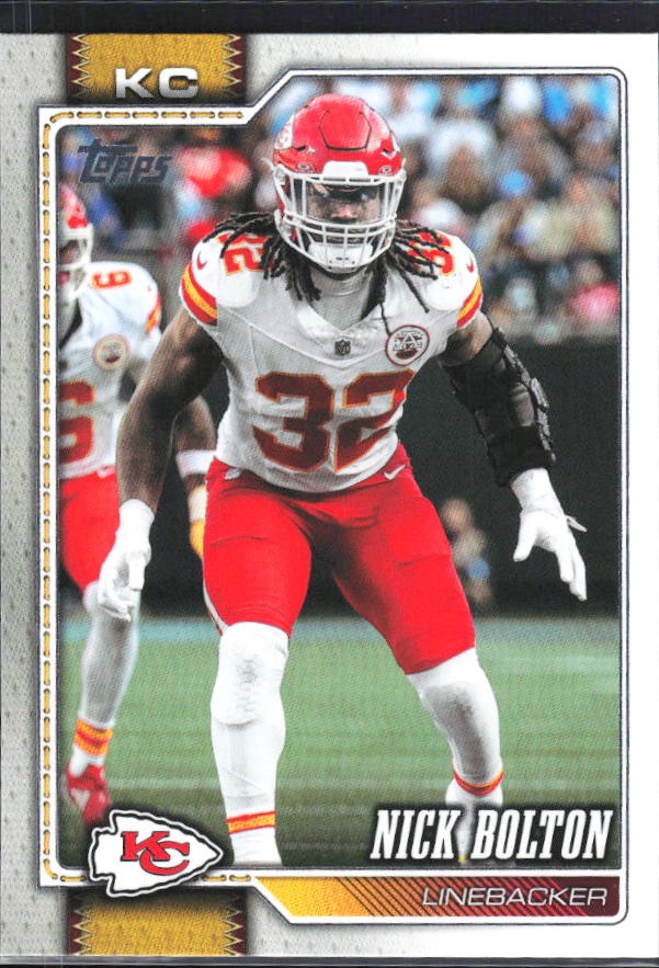 2026 Topps Flagship Football Nick Bolton #99 – framsida