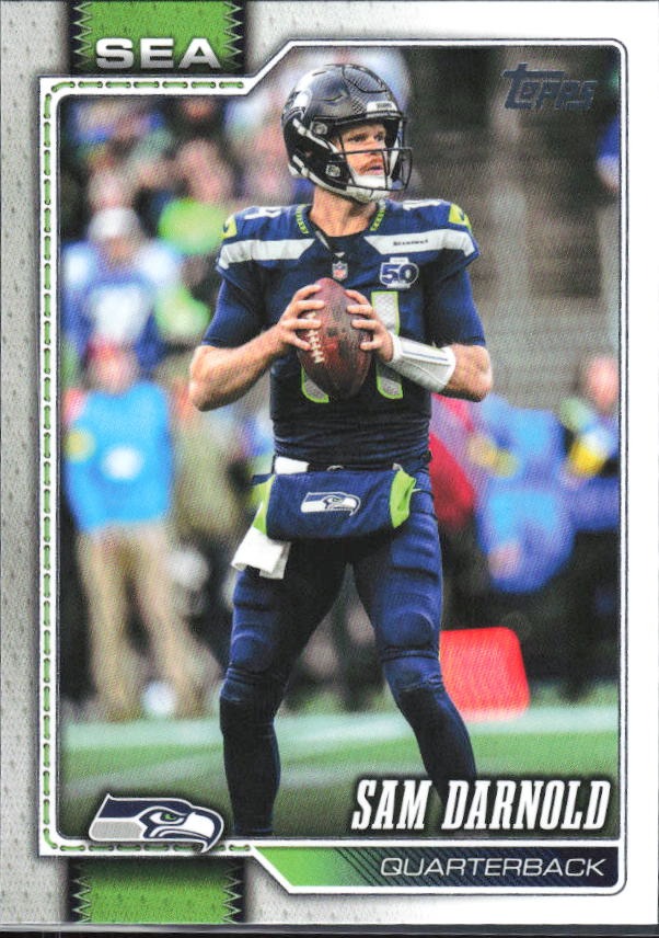 2026 Topps Flagship Football Sam Darnold #177 – framsida