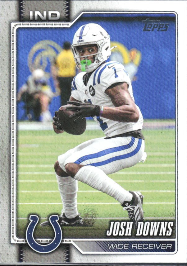 2026 Topps Flagship Football Josh Downs #88 – framsida