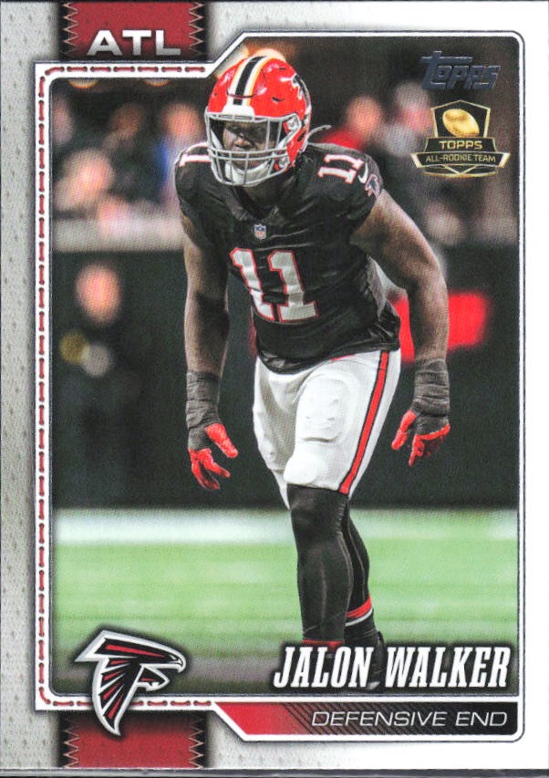 2026 Topps Flagship Football Jalon Walker #7 – framsida
