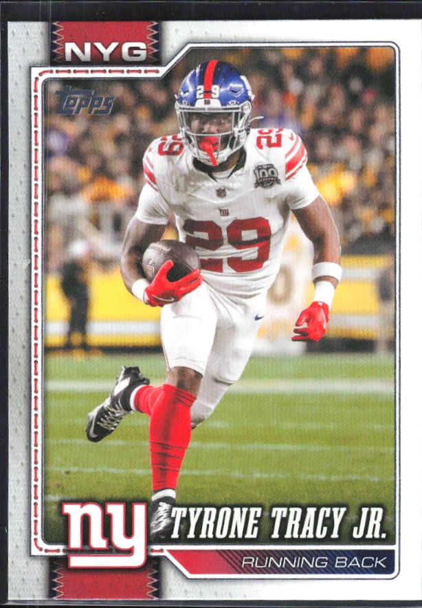 2026 Topps Flagship Football Tyrone Tracy Jr. #152 – framsida