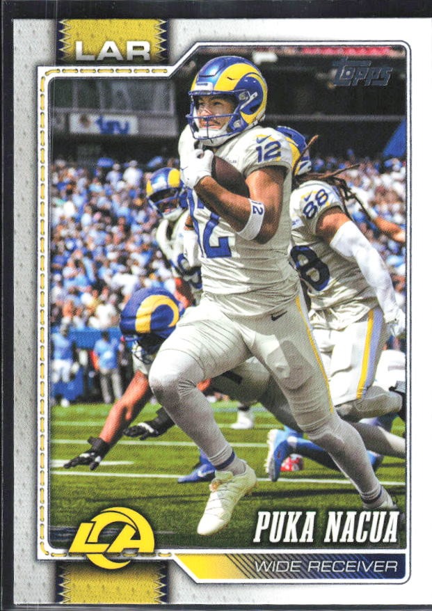 2026 Topps Flagship Football Puka Nacua #113 – framsida