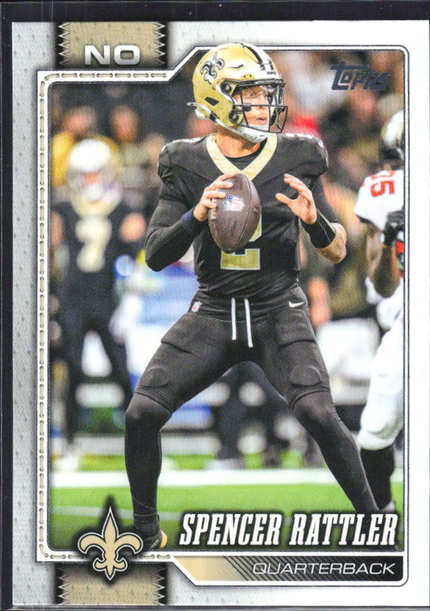 2026 Topps Flagship Football Spencer Rattler #243 – framsida