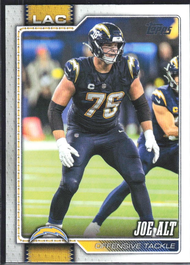 2026 Topps Flagship Football Joe Alt #105 – framsida