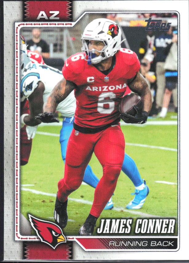 2026 Topps Flagship Football James Conner #3 – framsida