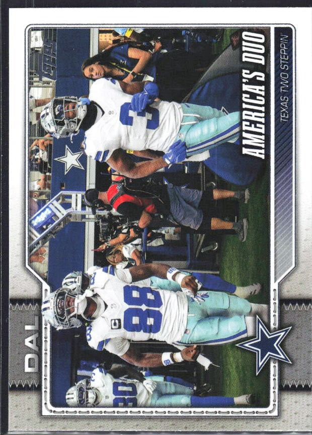 2026 Topps Flagship Football America's Duo #296 – framsida