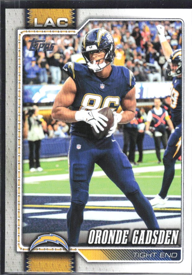 2026 Topps Flagship Football Oronde Gadsden #109 – framsida