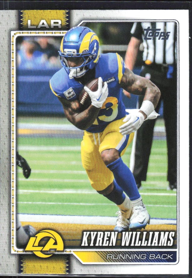 2026 Topps Flagship Football Kyren Williams #114 – framsida