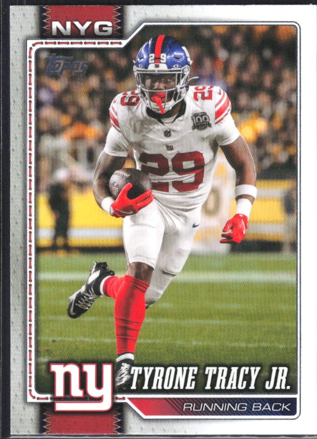 2026 Topps Flagship Football Tyrone Tracy Jr. #152 – framsida