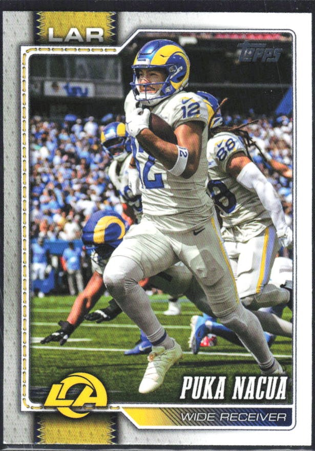 2026 Topps Flagship Football Puka Nacua #113 – framsida