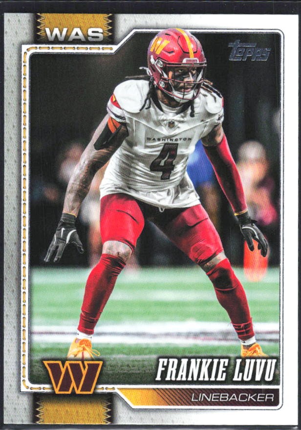 2026 Topps Flagship Football Frankie Luvu #259 – framsida