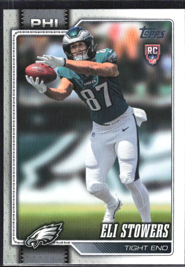 2026 Topps Flagship Football Eli Stowers RC #339 – framsida